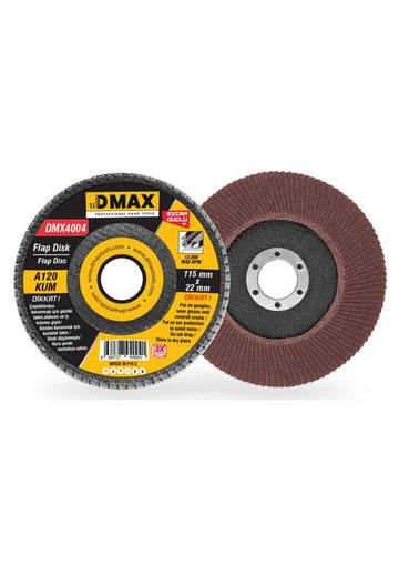 DMAX FLAP DİSK ZIMPARA 115MM